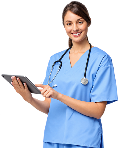 Nursing students at OM Nursing Academy Chandigarh
